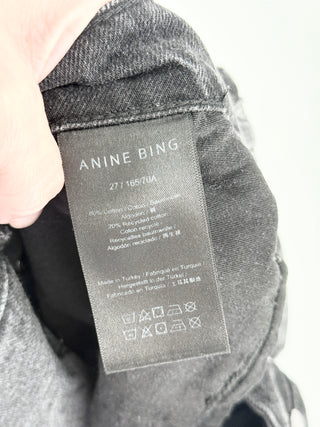 Anine Bing wide leg jeans, 27