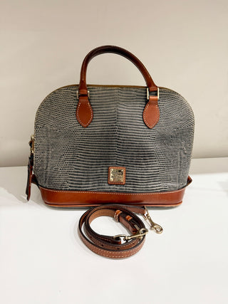 Dooney & Bourke top handle leather handbag