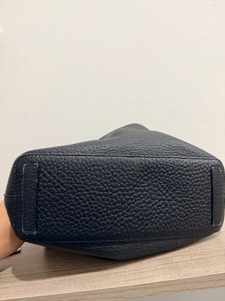 Furla leather two tone bucket bag