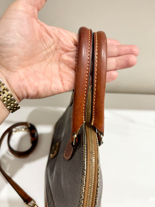 Dooney & Bourke top handle leather handbag