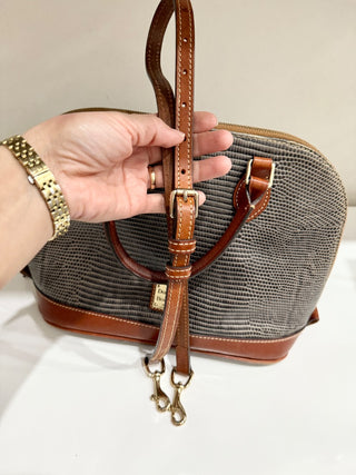 Dooney & Bourke top handle leather handbag