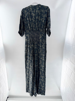 Anthropologie floral jumpsuit, M