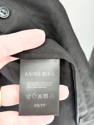 Anine Bing matching set shirt and pants, top XS oversized / bottom 38 FR - US 6