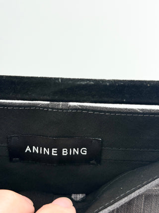 Anine Bing pinstriped set blazer and pants, blazer XS / bottom 4