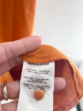 Reformation Halterneck maxi dress, 2