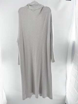 Set open long knit cardigan, L/XL