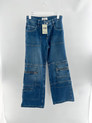 Free People cargo jeans, 27
