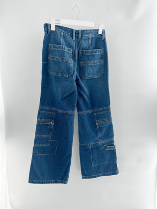 Free People cargo jeans, 27