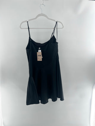 Abercrombie & Fitch satin mini dress, M tall