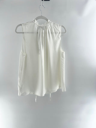 Theory 100% silk top sleeveless, L