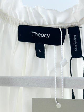 Theory 100% silk top sleeveless, L