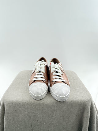 Prada satin low top sneakers, 39