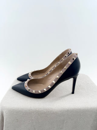 Valentino rockstud leather pumps, 39