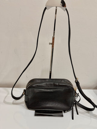 Gucci GG Leather Soho Leather Disco Bag Black Women's Size Small