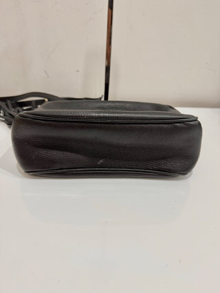 Gucci GG Leather Soho Leather Disco Bag Black Women's Size Small