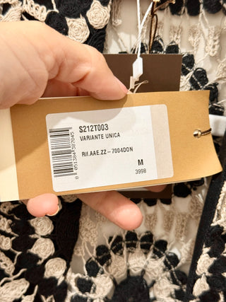 Dixie crochet set duster coat and pants, top M / pants L