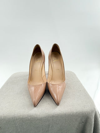 Christian Louboutin patent leather platform heels, 37.5