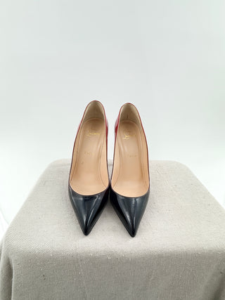 Christian Louboutin patent leather ombre heels, 37.5