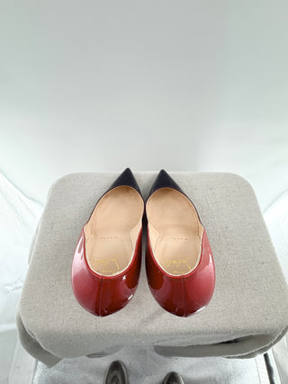 Christian Louboutin patent leather ombre heels, 37.5