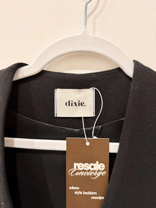 Dixie long one button vest, S