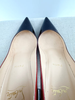 Christian Louboutin patent leather ombre heels, 37.5
