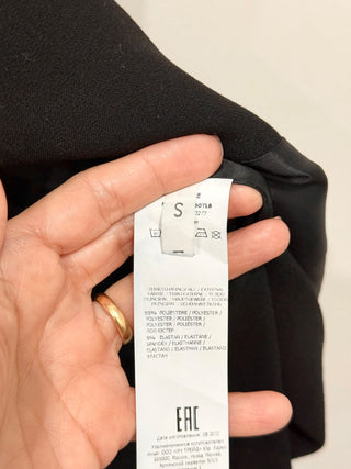 Dixie long one button vest, S