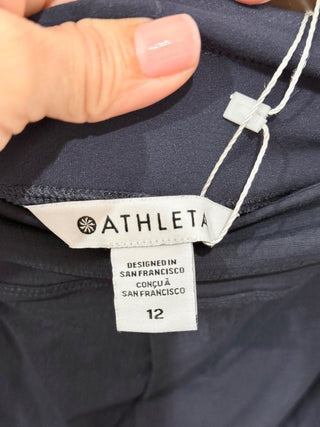 Athleta Navy Blue Parachute Pants, 12