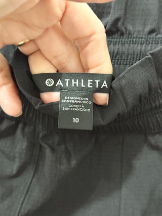 Athleta Black Trekkie Parachute Pants, 10