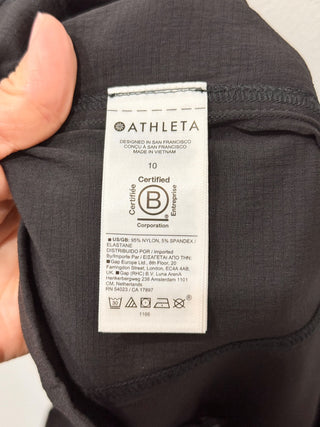 Athleta Black Trekkie Parachute Pants, 10
