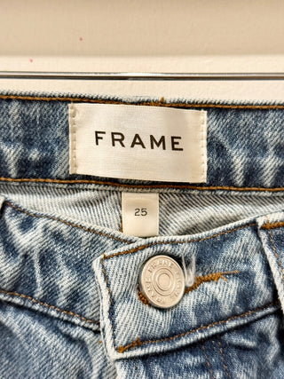 Frame the slouchy straight jeans, 25