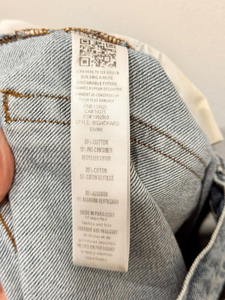 Frame the slouchy straight jeans, 25