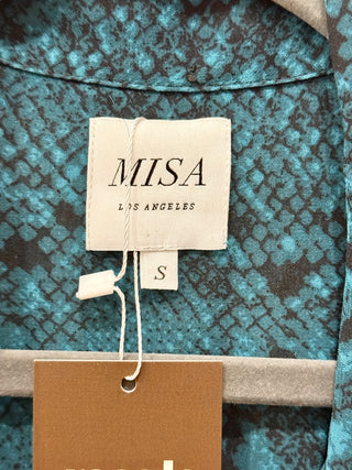 MISA long pattern dress, S