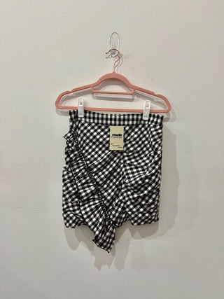 Derek Lam gingham ruffle mini skirt, 4