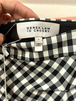 Derek Lam gingham ruffle mini skirt, 4