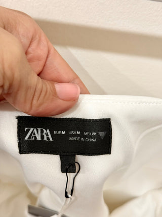 Zara strap top with floral embellishment, M