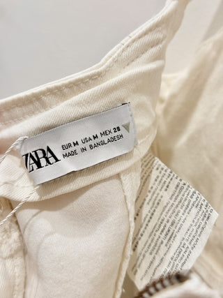 Zara denim corset top, M