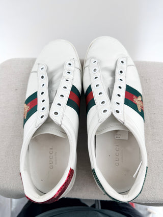 Gucci leather sneakers, 37