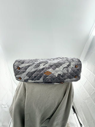 MZ wallace nylon jimmy travel tote bag camo