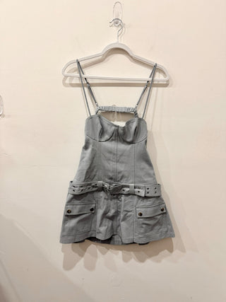 Lovers and Friends short halterneck mini dress, S