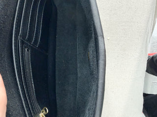 Coach leather medium size clutch bag with wristlet