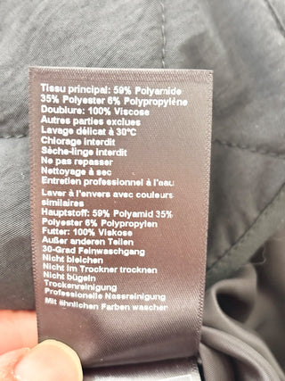 Ba&Sh black quilted mini skirt NWT, 2