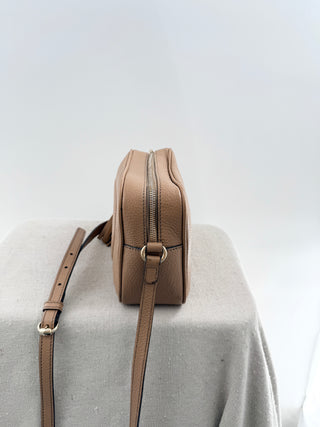 Gucci pebbled calfskin small soho disco bag