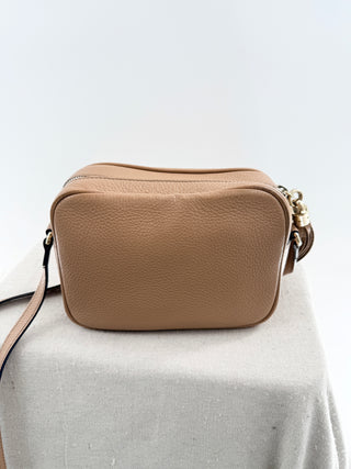 Gucci pebbled calfskin small soho disco bag