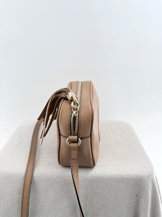 Gucci pebbled calfskin small soho disco bag