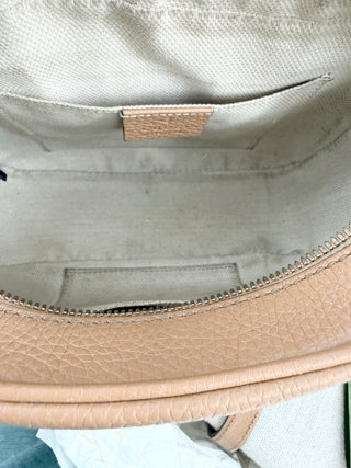 Gucci pebbled calfskin small soho disco bag