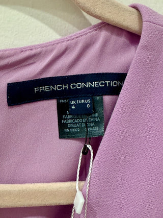 French Connection mini dress with ruffle sleeveless, 0