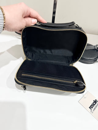 Bandolier cross body bag with coin pouch