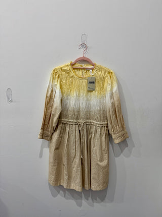 A piece apart aldea smocked mini dres, XS