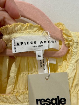 A piece apart aldea smocked mini dres, XS