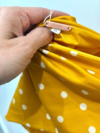 Johanna Ortiz one piece swimsuit with ruffles, M